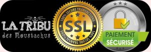 logo paiement securise site la tribu des moustachus